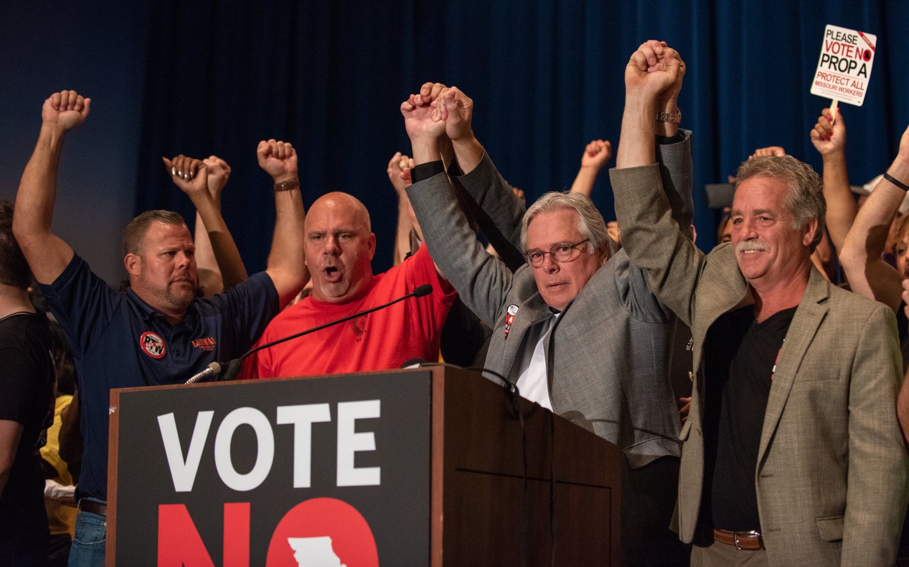 Vote No on Prop A post-election party